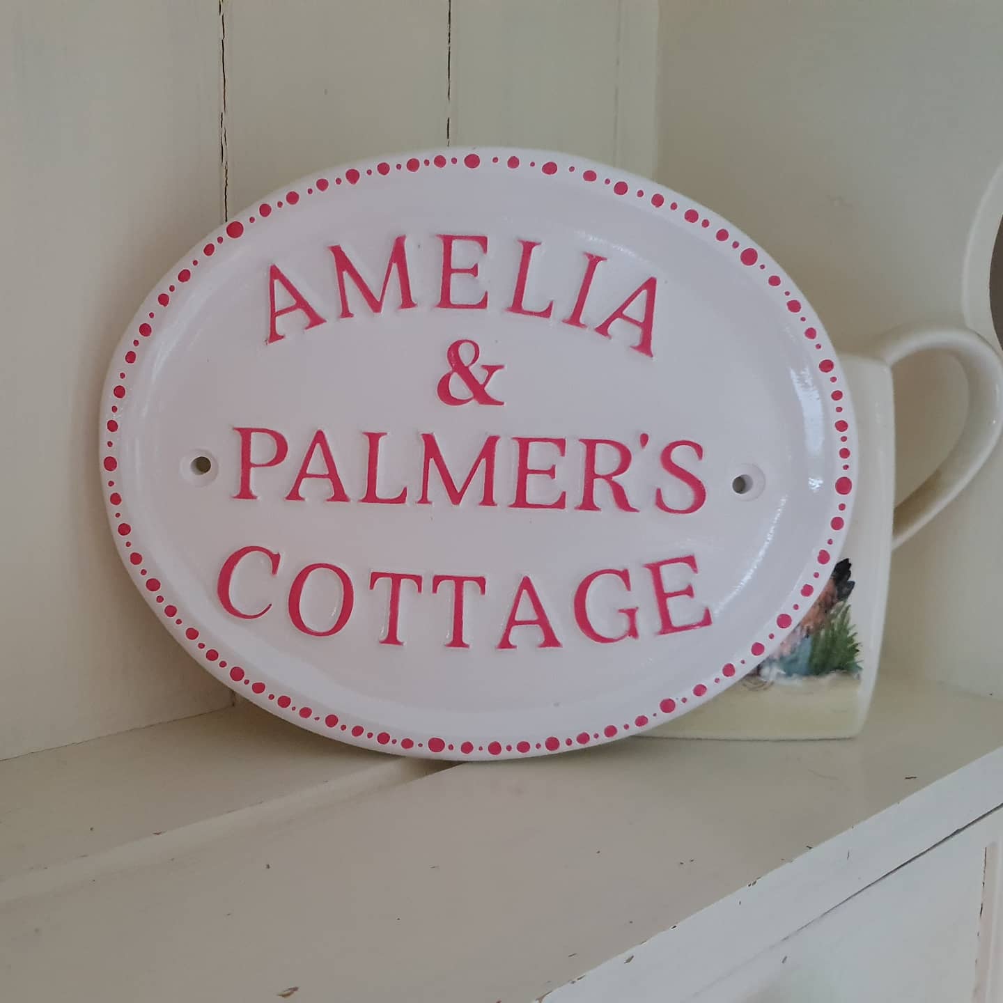 Oval Playhouse signs 230mm x 170mm
