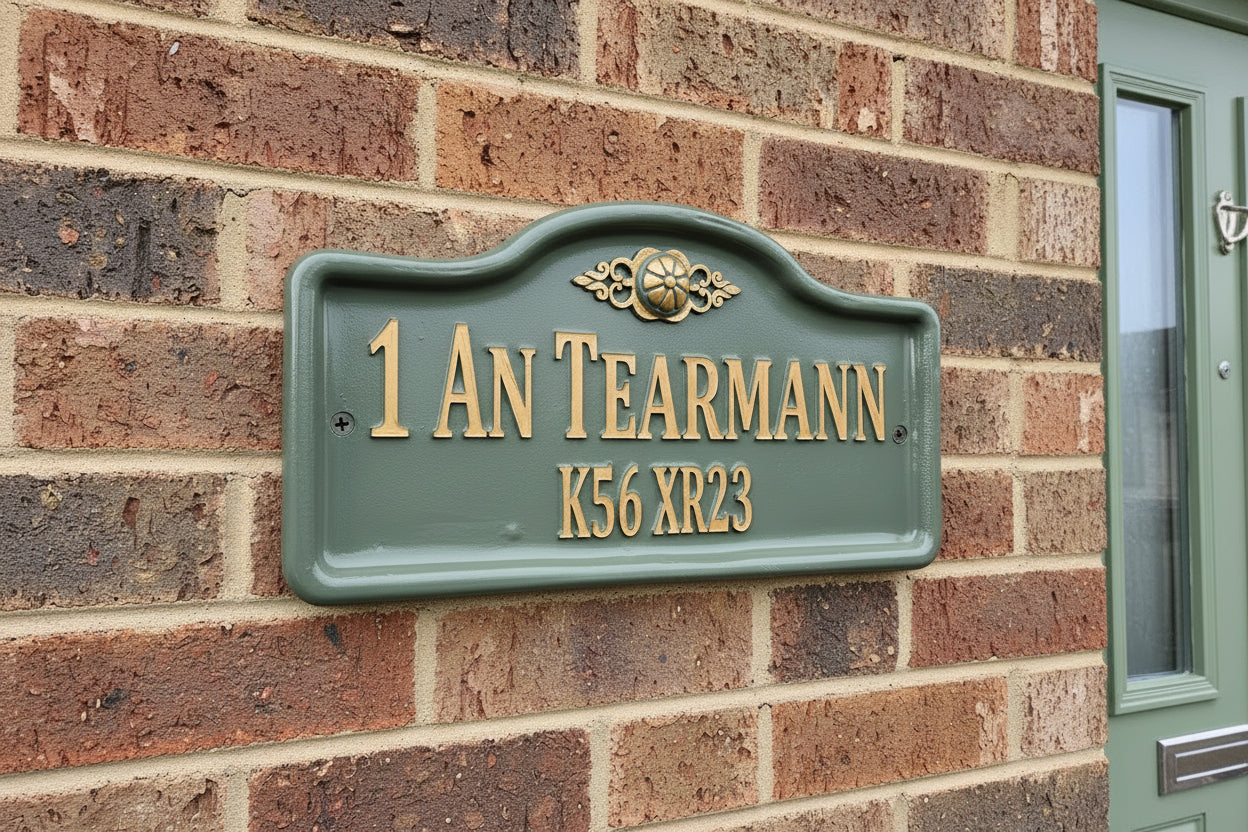 Arched House Signs (LARGE)