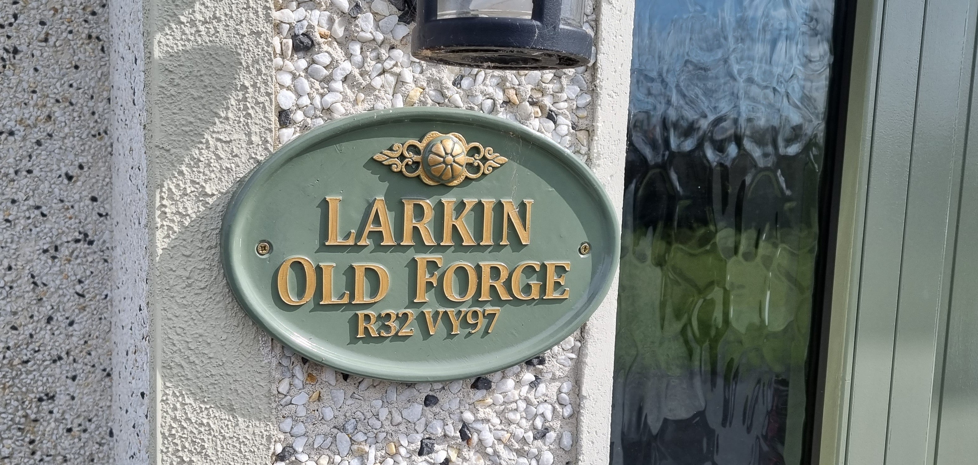 Oval House Signs