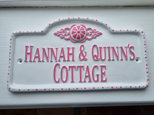 Arched Playhouse Sign