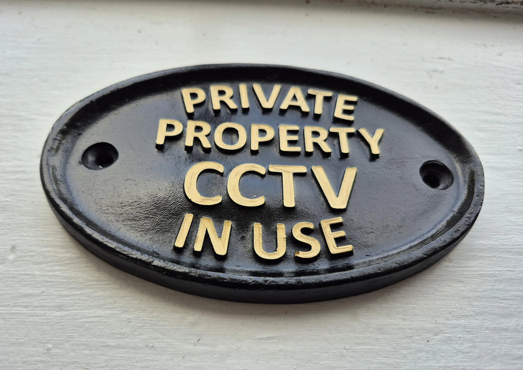 Private Property cctv